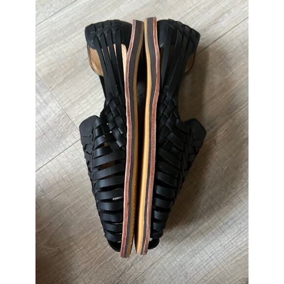 New Nisolo Men’s Huaraches Black